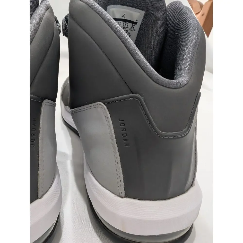 Jordan Air Deluxe (M Size 13) 807717 003 Dark Gray White Wolf Gray